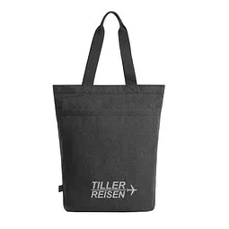 Halfar HALFAR Einkaufstasche Shopper Circle, schwarz meliert, Schwarz, – Produktbild 1 von 1