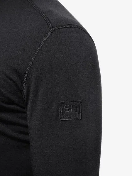 Super.Natural Super.Natural M Bio Base LS für Herren, Merino, Jet black, – Produktbild 4 von 4