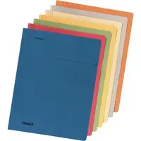 Falken Falken Schnellhefter DIN A4, aus Recyclingkarton 250 g/m², orange – Produktbild 3 von 3