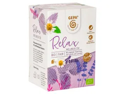 gepa GEPA Bio-Kräutertee "Relax" Wellness Tee, 20 x 1,5 g – Produktbild 1 von 1