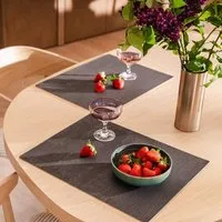 Clarissakork Clarissakork Tischset rechteckig, Grafit (grau), – Produktbild 1 von 1