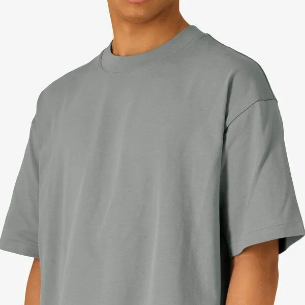 YTWOO YTWOO Heavy Weight Boxy T-Shirt, Misty grey, – Produktbild 3 von 3