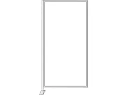 kerkmann Stellwand "Pol" Acryl-Element – Produktbild 1 von 1