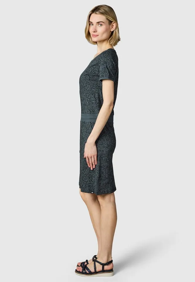 ragwear ragwear Minikleid Baomi Zoo YOUMODO Gemustertes Damen Sommerkleid, Grau, – Produktbild 2 von 5