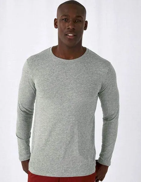 B&C Collection B&C Collection Inspire Langarm T-Shirt Herren, Navy, – Produktbild 3 von 3