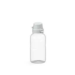 elasto elasto Trinkflasche Carve School, 500 ml, RENEW, transparent/weiss – Produktbild 1 von 1