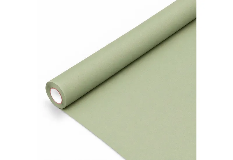 AVA Tischläufer, Tischläufer stoffähnlich 40cm x 6m Rolle Eukalyptus, Grün, – Produktbild 2 von 3
