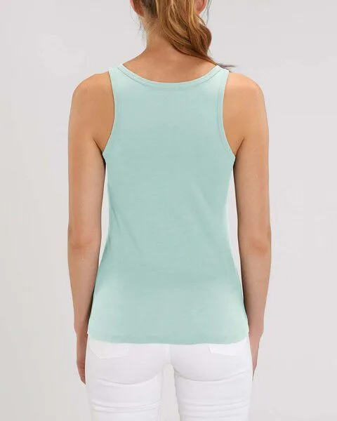 YTWOO YTWOO Damen Top aus Bio Baumwolle, nachhaltig & fair, viele Farben, Karibikblau, – Produktbild 3 von 4