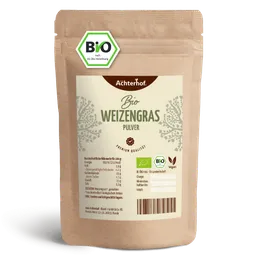vom Achterhof Weizengras Pulver Bio (500g) – Produktbild 1 von 1