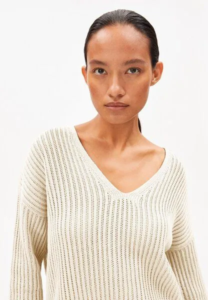 ARMEDANGELS ARMEDANGELS LINEN BLEND Damen Pullover aus Leinen-Mix, Undyed, – Produktbild 3 von 4