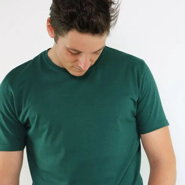 Gary Mash GARY MASH Basic Shirt Grün aus Biobaumwolle, Grün, – Produktbild 4 von 4