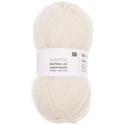 Rico Design Rico Design Superba Bamboo Uni 4fädig Creme – Produktbild 1 von 1