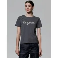 watapparel watapparel T-Shirt Frauen be green, Anthracite, – Produktbild 1 von 1