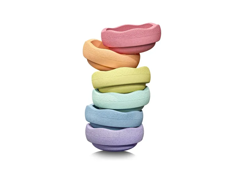 Stapelstein® Stapelstein® Original rainbow pastel Ø 27,5cm, H: 12cm – Produktbild 3 von 8