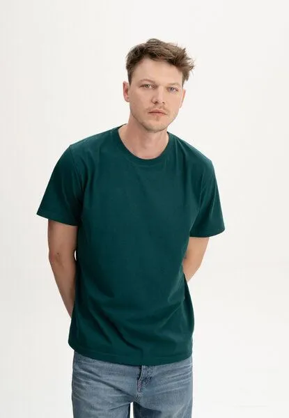 MELA MELA T-Shirt Style SADHIL aus 100% Bio-Baumwolle, Tiefsee, – Produktbild 1 von 4
