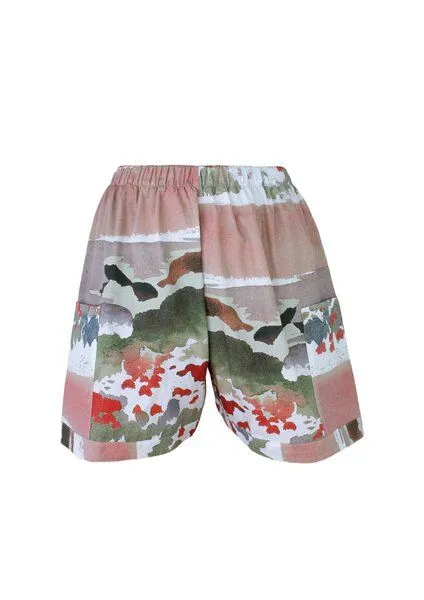 Sophia Schneider-Esleben Sophia Schneider-Esleben Unisex Shorts Alex aus Bio Baumwolle, Mohn, – Produktbild 4 von 4