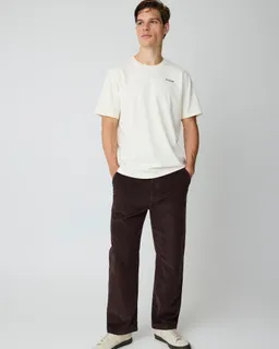 KnowledgeCotton Apparel KnowledgeCotton Apparel Herren vegan Chinohose Flint Wide Cord Chocolate Torte – Produktbild 1 von 1