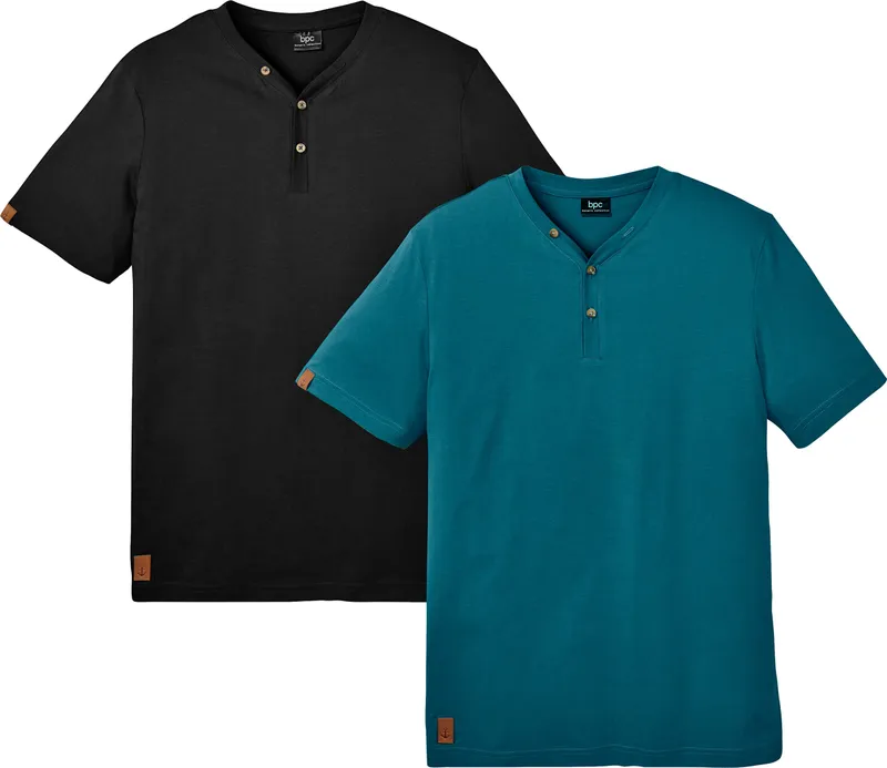 Catamaran Kurzarmshirt aquapetrol + schwarz, Aquapetrol + schwarz, – Produktbild 3 von 3
