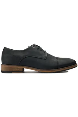 V.GAN V.GAN Herren vegan Derby Schuhe Ginger 2 Schwarz – Produktbild 1 von 1
