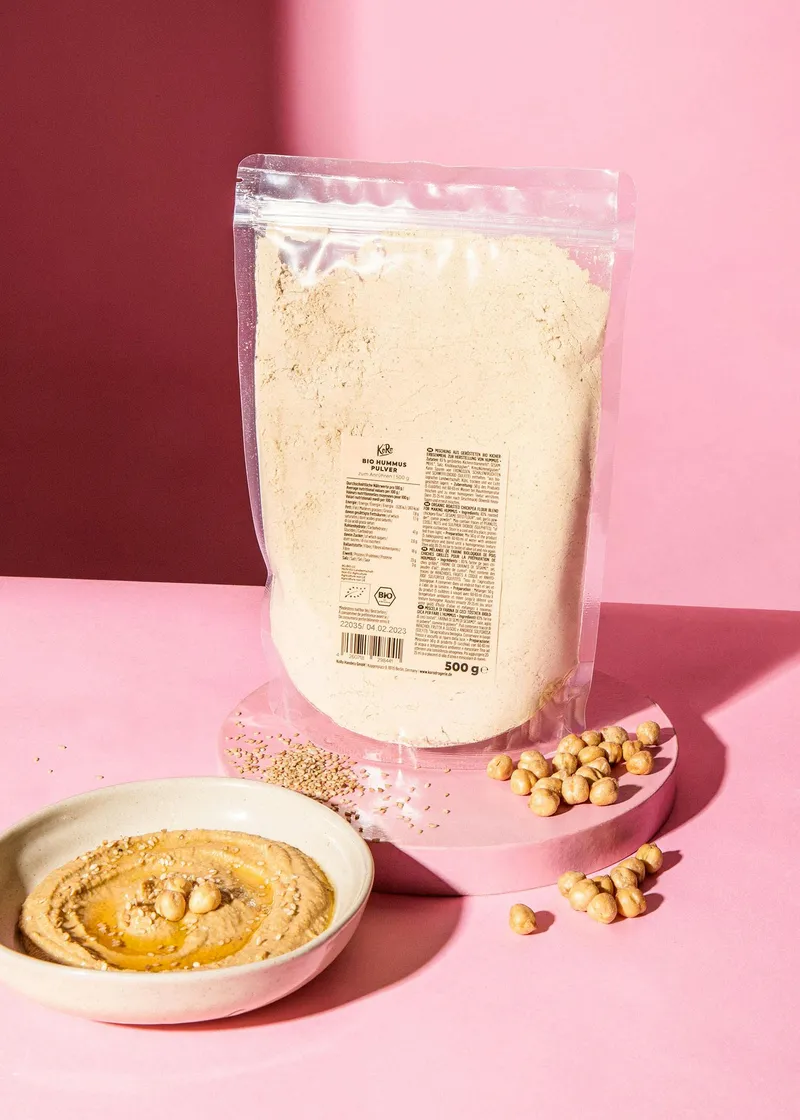 KoRo Bio Hummus Pulver 500 g – Produktbild 1 von 5