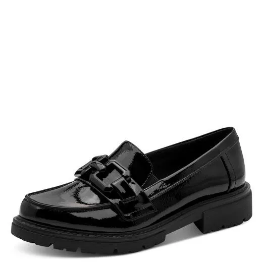 Jana Jana Vegan, Mehrweite mit Absatz kein Absatz 8-24764-41 Slipper Vegan, Schwarz, – Produktbild 5 von 8