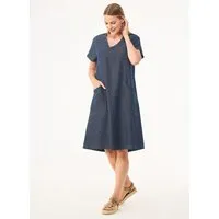 ORGANICATION ORGANICATION Jeanskleid aus Bio-Baumwolle und TENCEL Lyocell mit Hanf – Produktbild 1 von 1