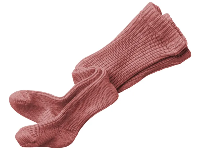 grödo Dicke Baby Strumpfhose Bio-Schurwolle altrosa Gr.02, Rosa, – Produktbild 1 von 1