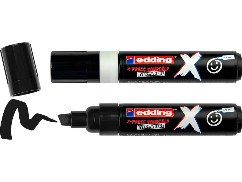 Edding 2er Set edding Multimarker "6900 X" schwarz und weiß – Produktbild 1 von 1