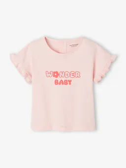 Vertbaudet Baby T-Shirt mit Messageprint hell – Produktbild 1 von 1
