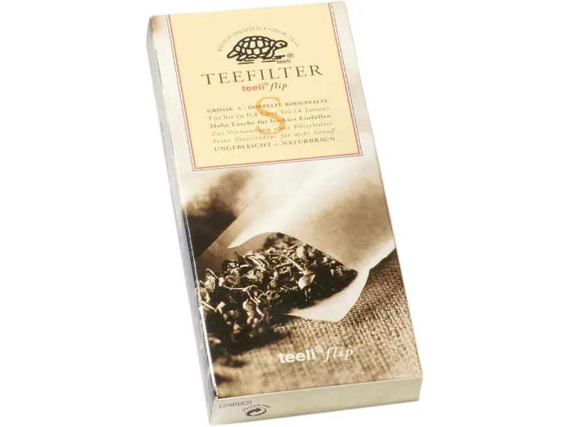 teeli teeli-flip Teefilter S 100 Stück – Produktbild 1 von 2