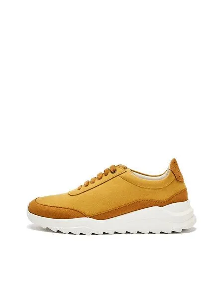 NINE TO FIVE NINE TO FIVE #florida - veganer Runner, minimalistischer Damen Sneaker, Honey micro, – Produktbild 2 von 4