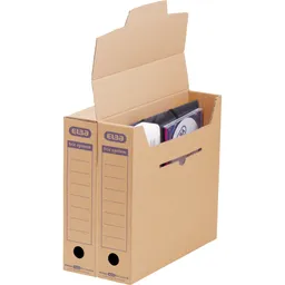 Elba ELBA Archivbox 'tric system' mit Verschlusslasche, DIN A4, naturbraun – Produktbild 1 von 1