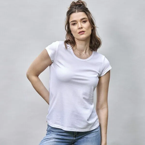CON_STANT CON_STANT Shirt "Piqué" mit Kappärmel, Weiß, – Produktbild 1 von 3