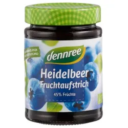 dennree Heidelbeer-Fruchtaufstrich – Produktbild 1 von 1
