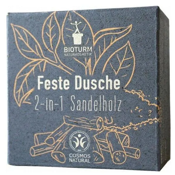 BIOTURM Bioturm Feste Dusche 2-in-1 Sandelholz Nr. 139 – Produktbild 1 von 2
