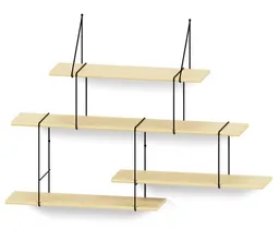 Hausen Hausen Wandregal Link shelf set 2 ash / black – Produktbild 1 von 1