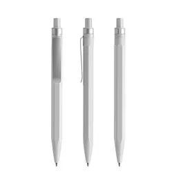prodir prodir QS50 PMS Push Kugelschreiber, Concrete Grey, Hellgrau, – Produktbild 1 von 1