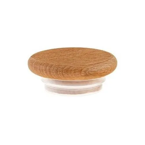 mikken mikken Gewürzglas / Vorratsglas 150 / 300 ml rund mit Holzdeckel – Produktbild 4 von 4