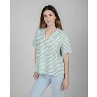 Brava Fabrics Brava Fabrics Guapa Aloha Bluse White – Produktbild 1 von 1