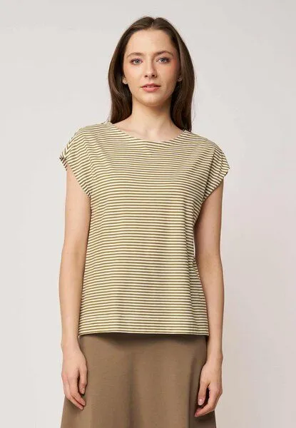 LANA Organic LANA Organic Sommershirt für Damen, Modell Kim, Iza caspers - ecru, – Produktbild 1 von 4