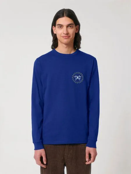 Zeachild Zeachild Tribal Longsleeve Unisex Biobaumwolle, Blau, – Produktbild 3 von 3