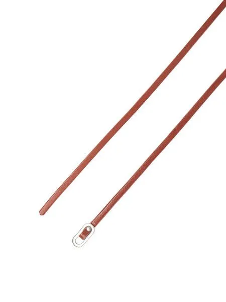 LANIUS LANIUS Skinny Gürtel aus vegetabil gegerbtem Leder, Peach, – Produktbild 4 von 4