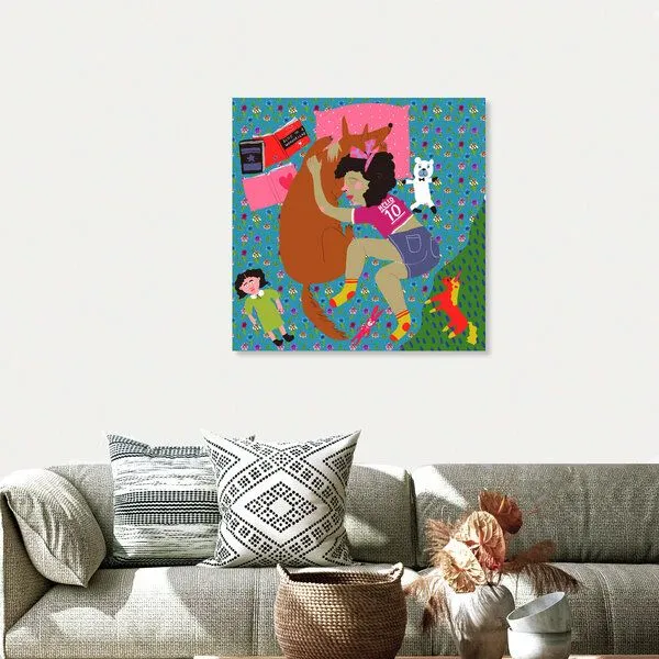 Photocircle Photocircle Poster / Leinwandbild - Sleeping Girl – Produktbild 4 von 4