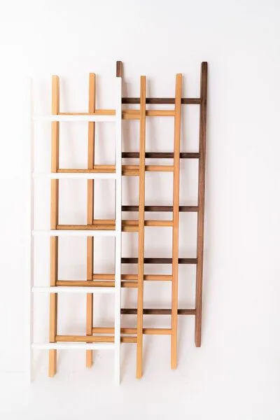 kleiderleiter_de kleiderleiter_de Kleiderleiter klein - für Kinder und kleine Räume (Eiche, Buche, Nussbaum, weiß) – Produktbild 5 von 8