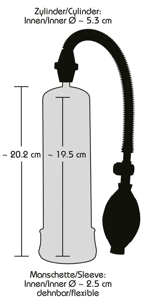 BANG BANG Penispumpe „Bang Bang“, Schwarz, – Produktbild 4 von 4