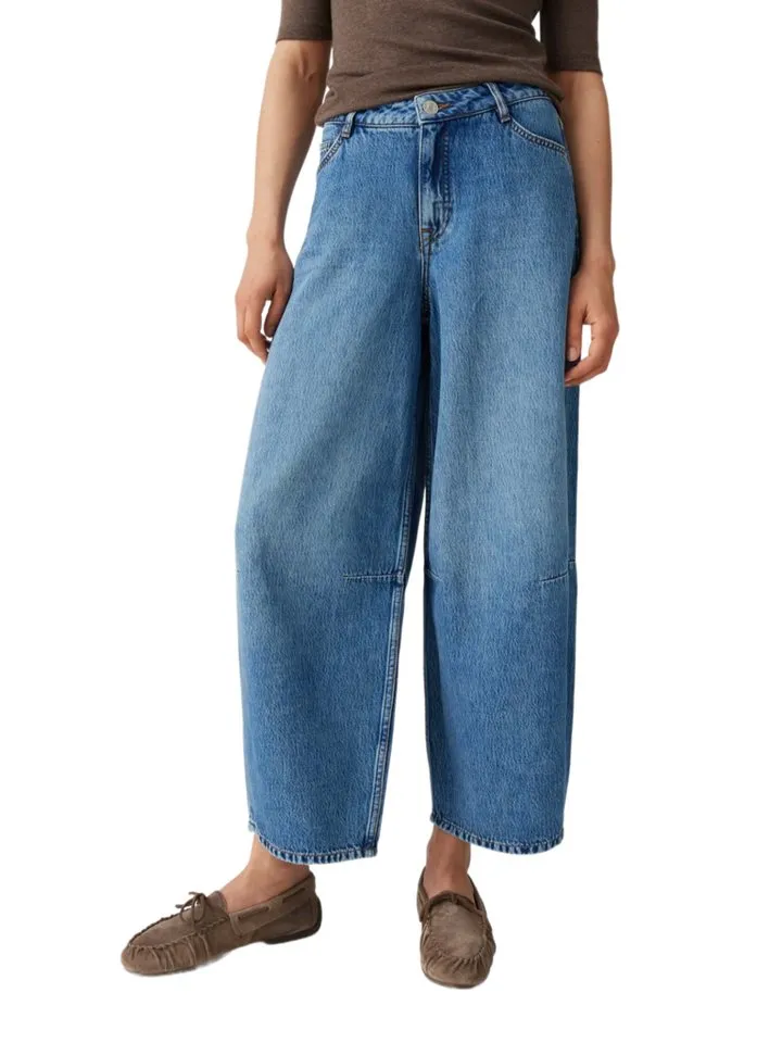 OPUS 5-Pocket-Jeans Casual,Baumwolle,Used Look,Barrel Fit,Mittel – Produktbild 2 von 5