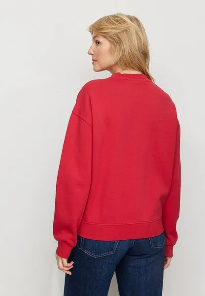 recolution recolution Sweatshirt NERINE, Signal red, – Produktbild 3 von 4