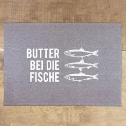 Bow & Hummingbird Bow & Hummingbird Tischset Butter bei die Fische – Produktbild 1 von 1