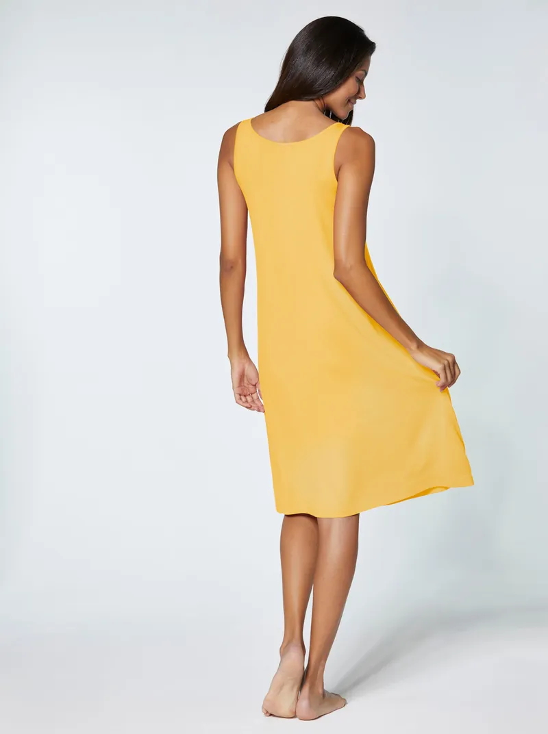 feel good Sommerkleid gelb, Gelb, – Produktbild 1 von 2
