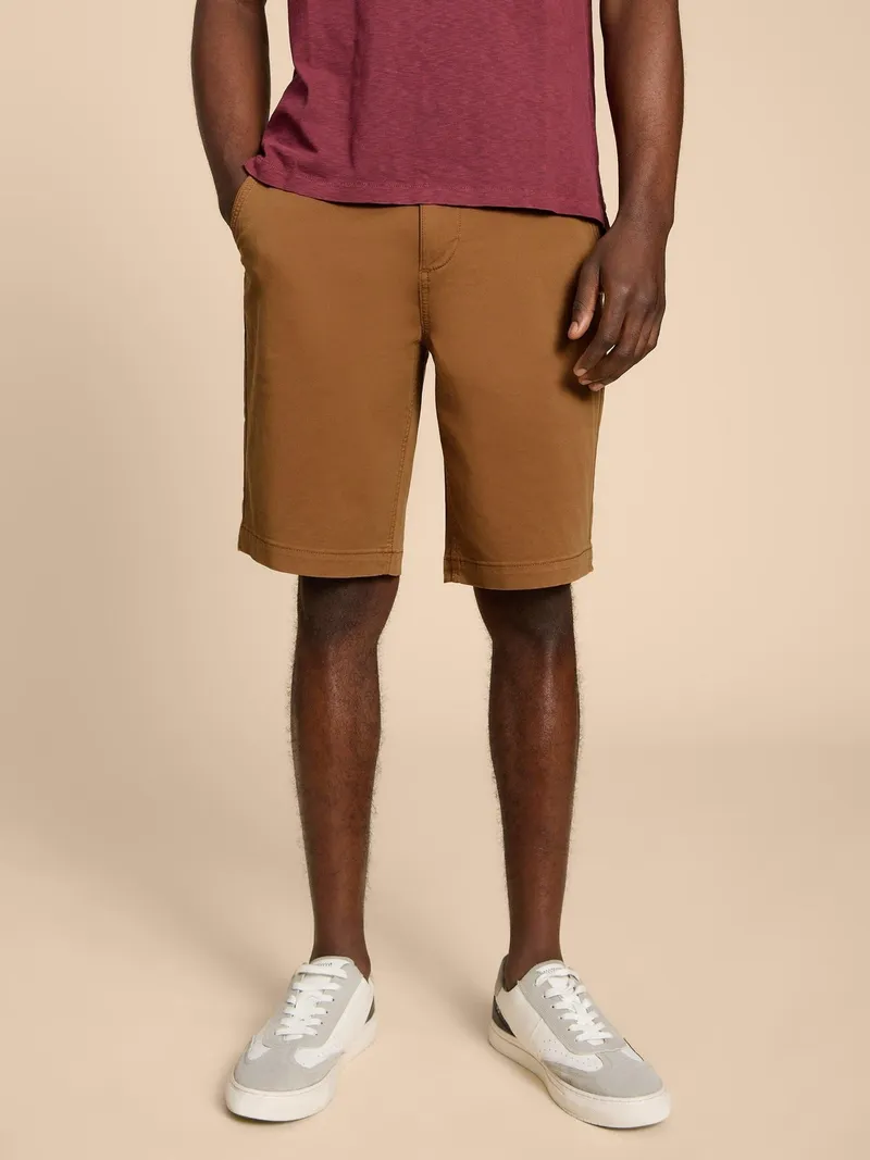 White Stuff Chino-Shorts aus Bio-Baumwolle - 34/R, Braun, – Produktbild 3 von 4